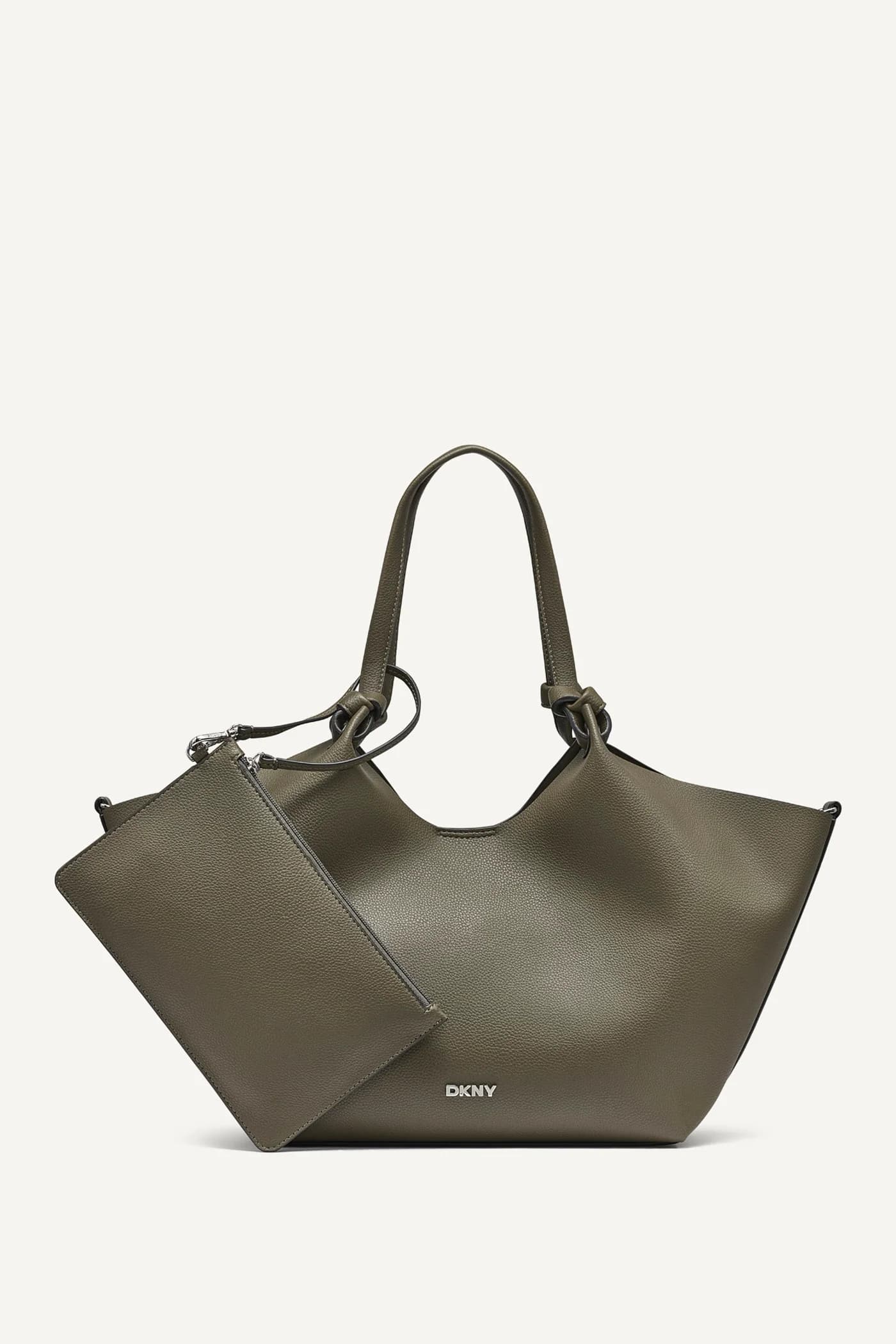 PAULA MEDIUM COMMUTER TOTE in Utility Green