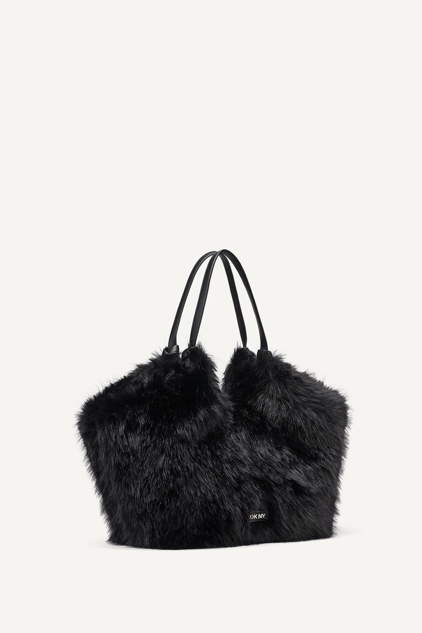 PAULA MEDIUM FAUX FUR TOTE angle 4