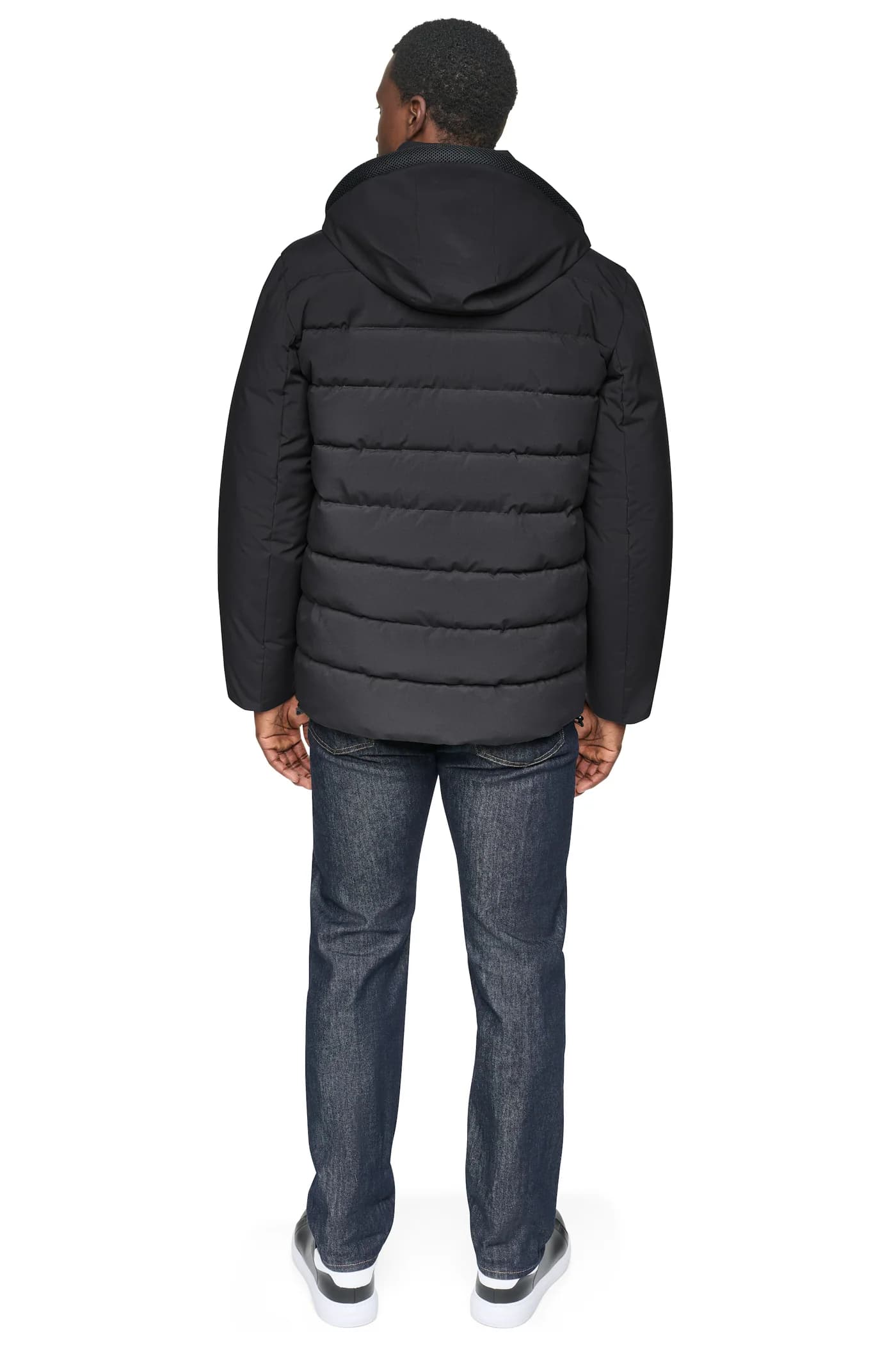 HOODED PUFFER JACKET angle 3