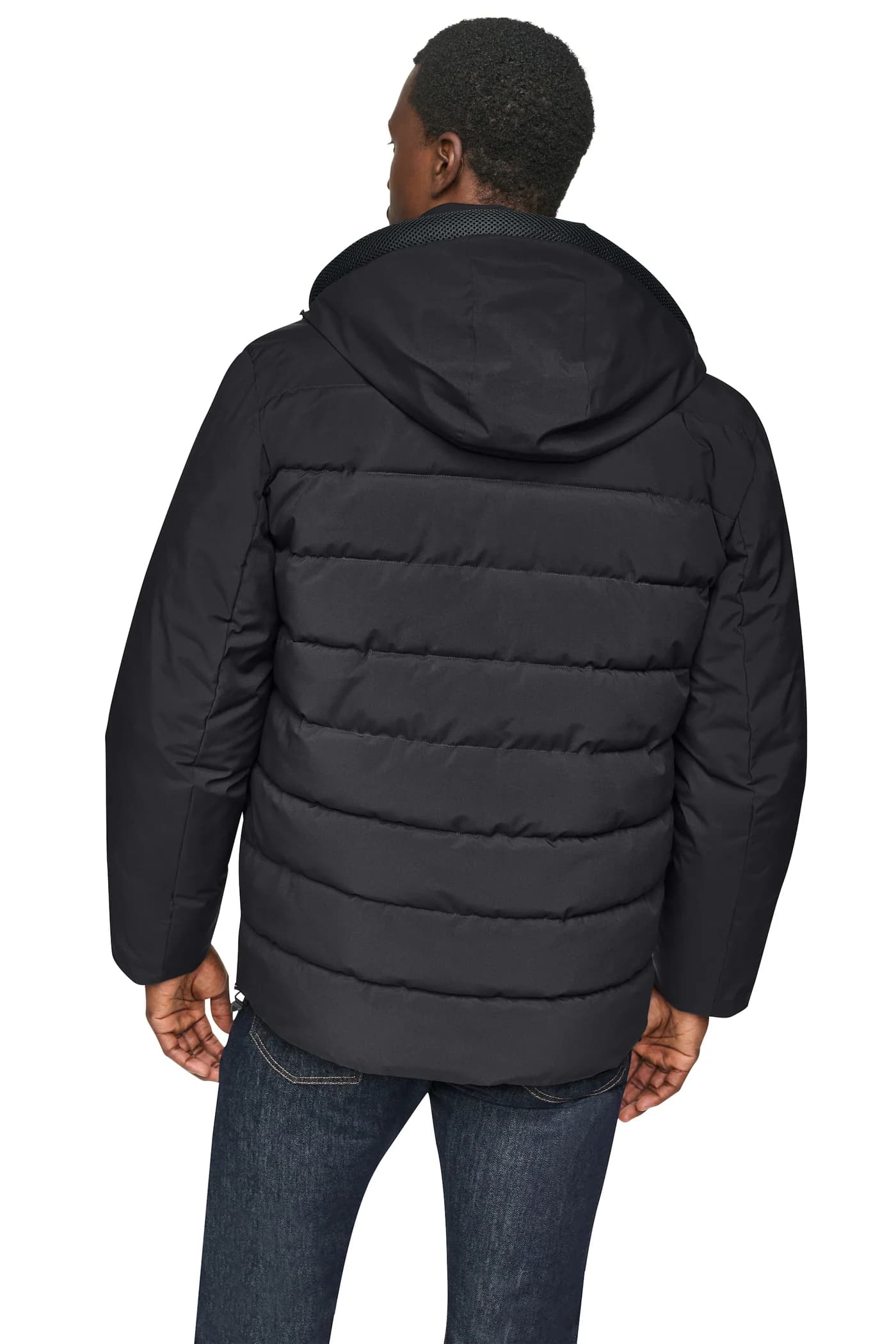 HOODED PUFFER JACKET angle 6