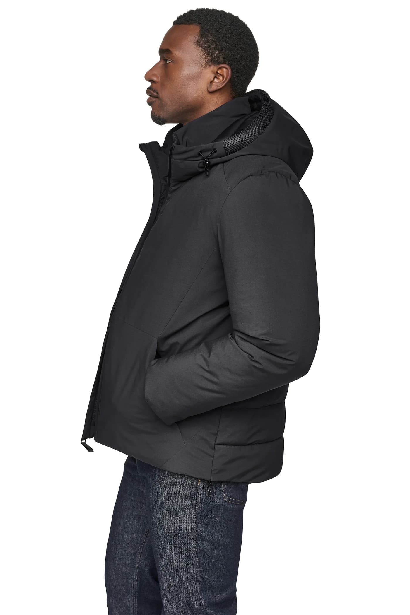 HOODED PUFFER JACKET angle 5