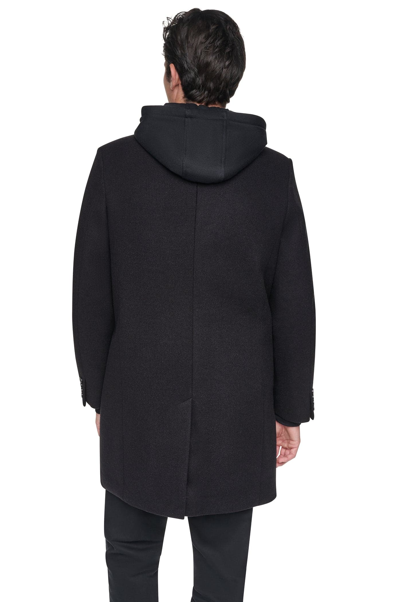 FAUX WOOL COAT angle 3