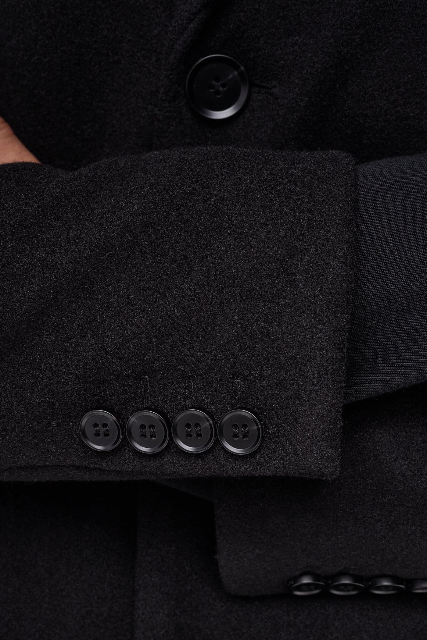 FAUX WOOL COAT angle 9