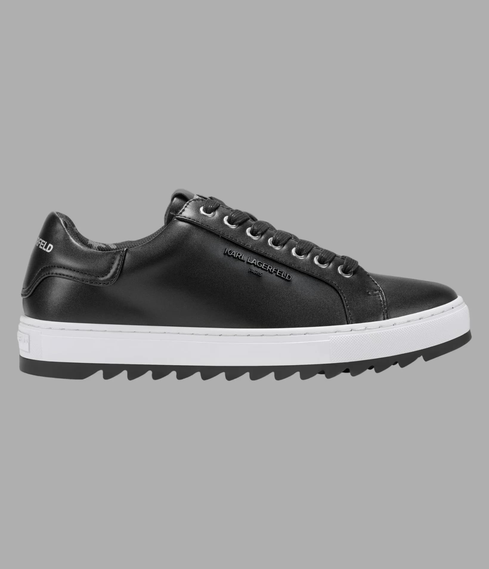 MAEL LACE UP SNEAKER in Black