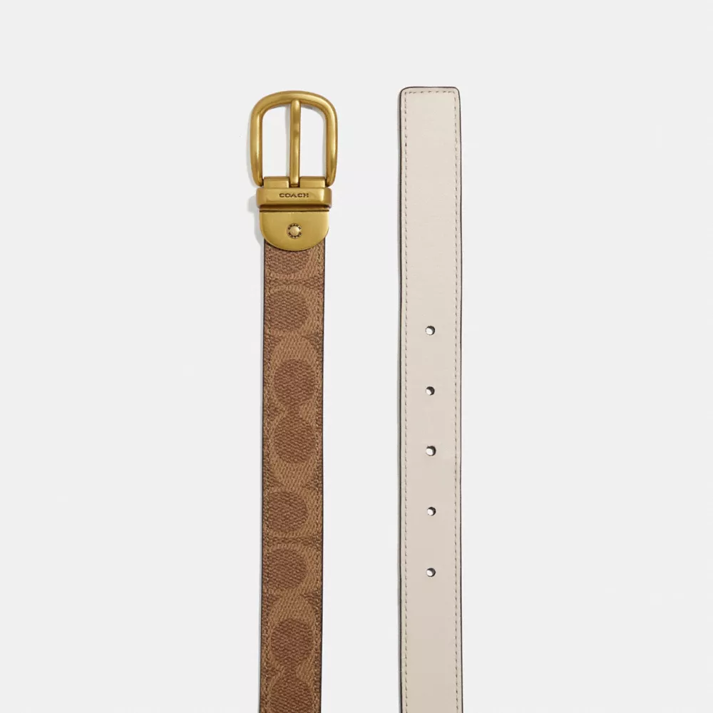 Harness Buckle Reversible Belt, 25MM angle 2