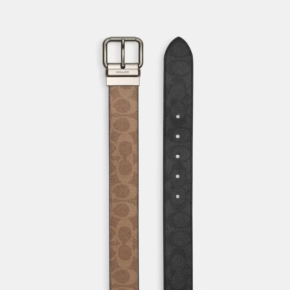 Roller Buckle Cut-To-Size Reversible Belt, 38 Mm angle 2