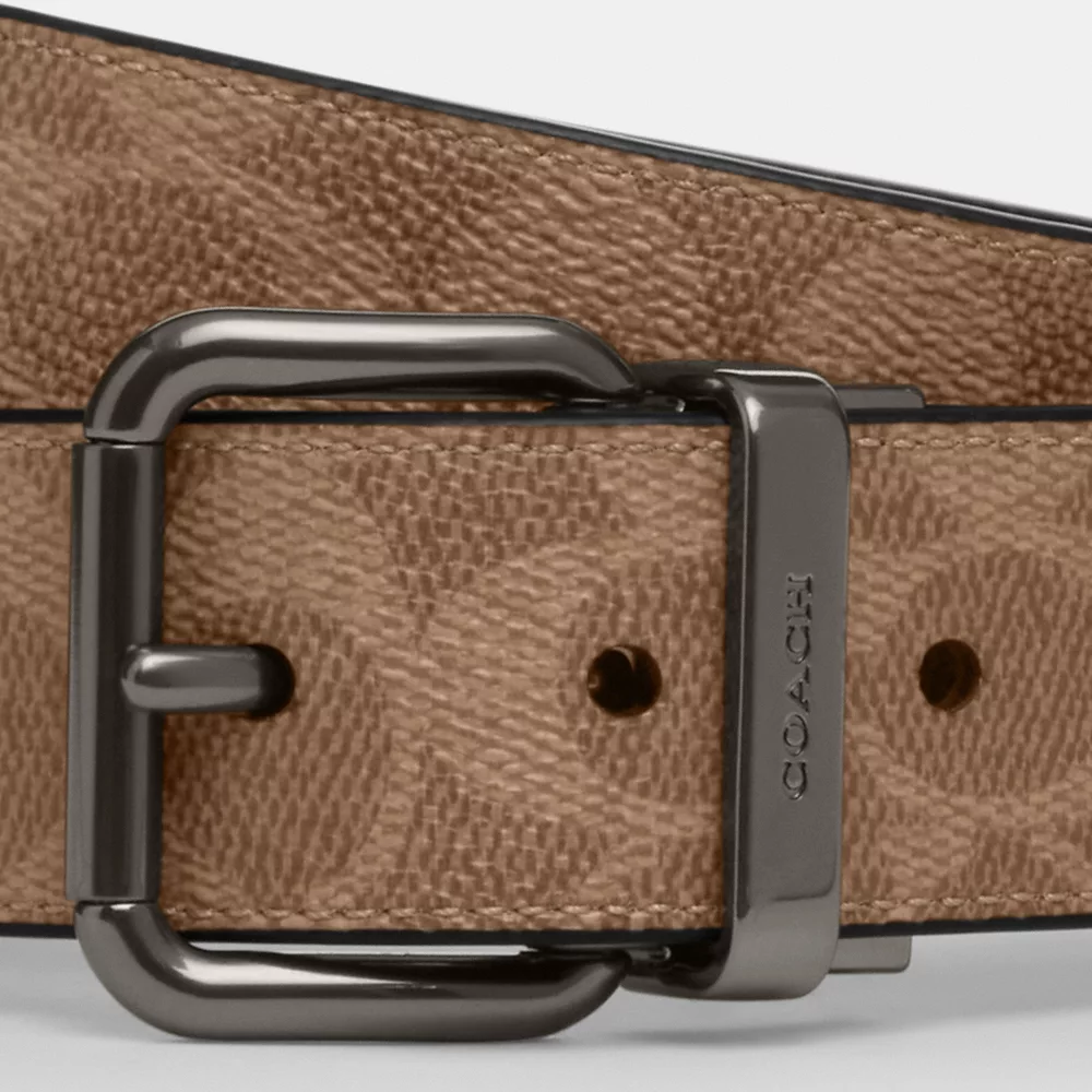 Roller Buckle Cut-To-Size Reversible Belt, 38 Mm angle 3