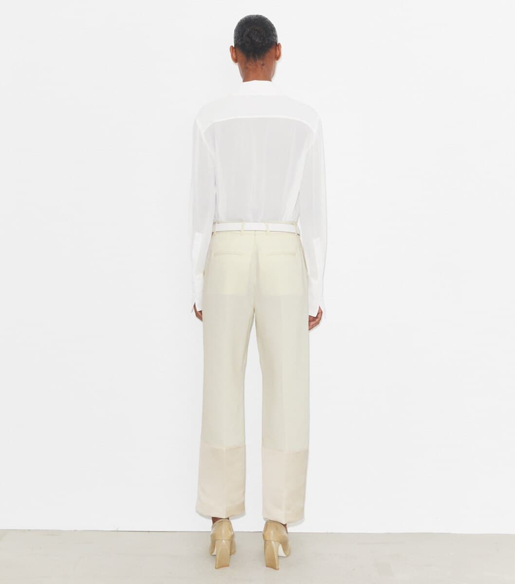 Cuffed Viscose Shirt angle 5