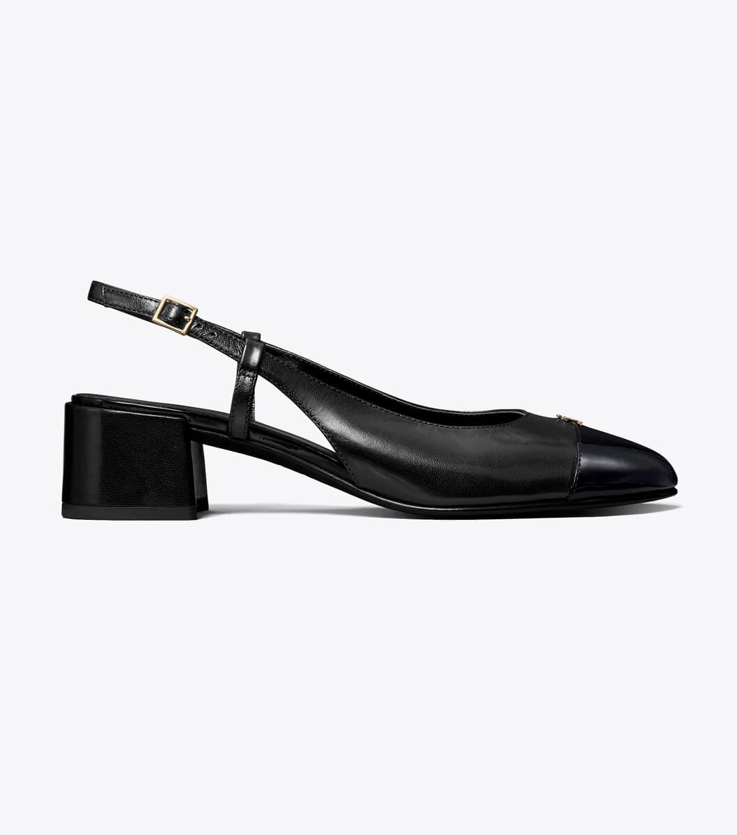Cap-Toe Slingback angle 3