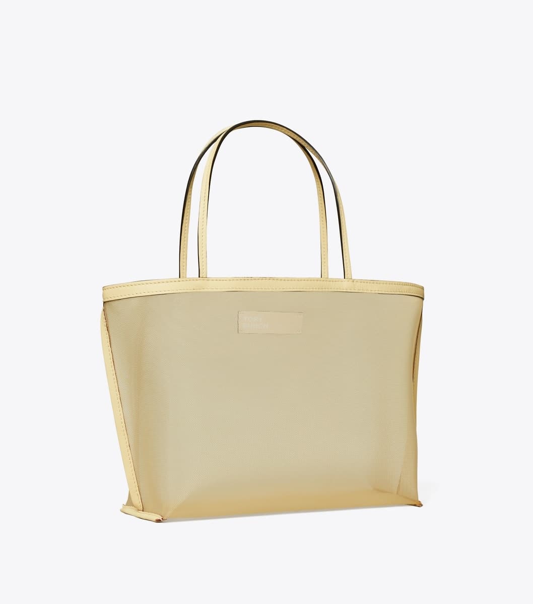 Mesh Tote in Warm Sand