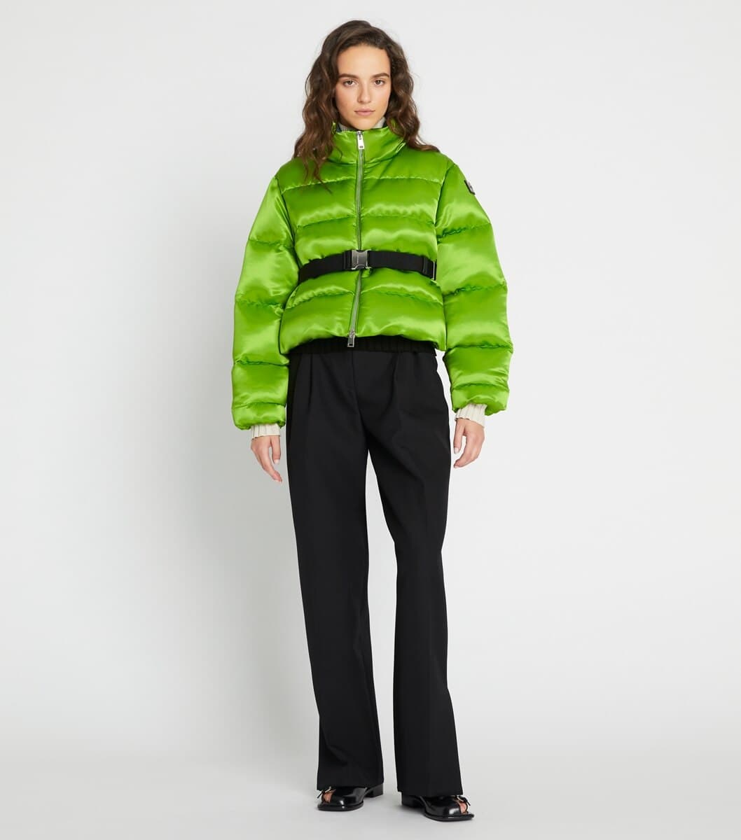 Satin Down Jacket angle 3