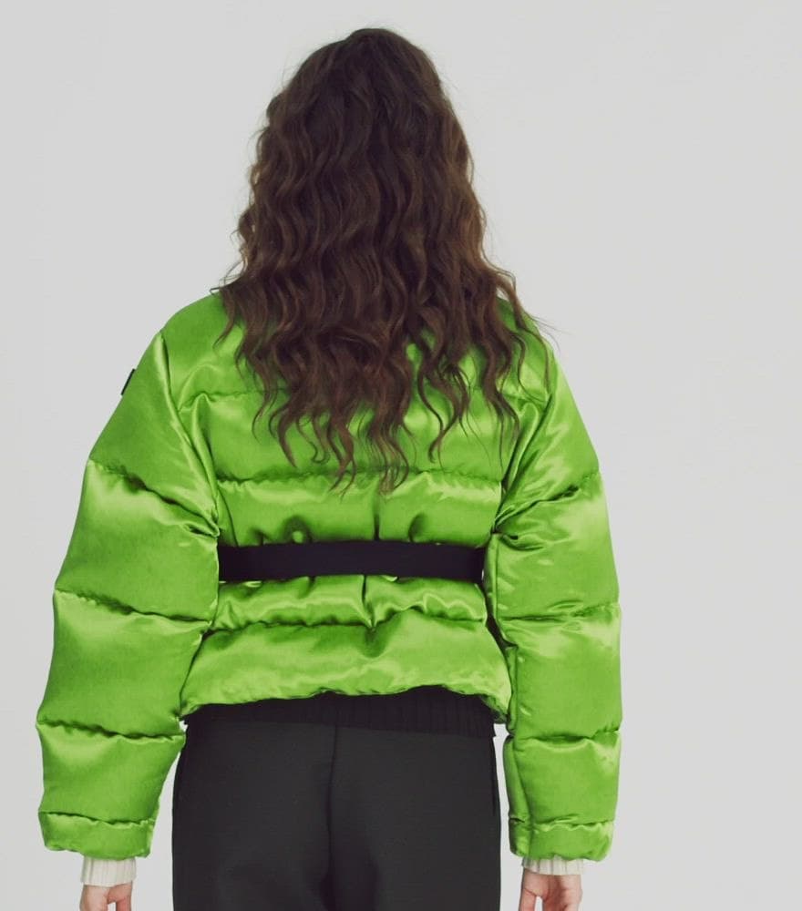 Satin Down Jacket angle 4