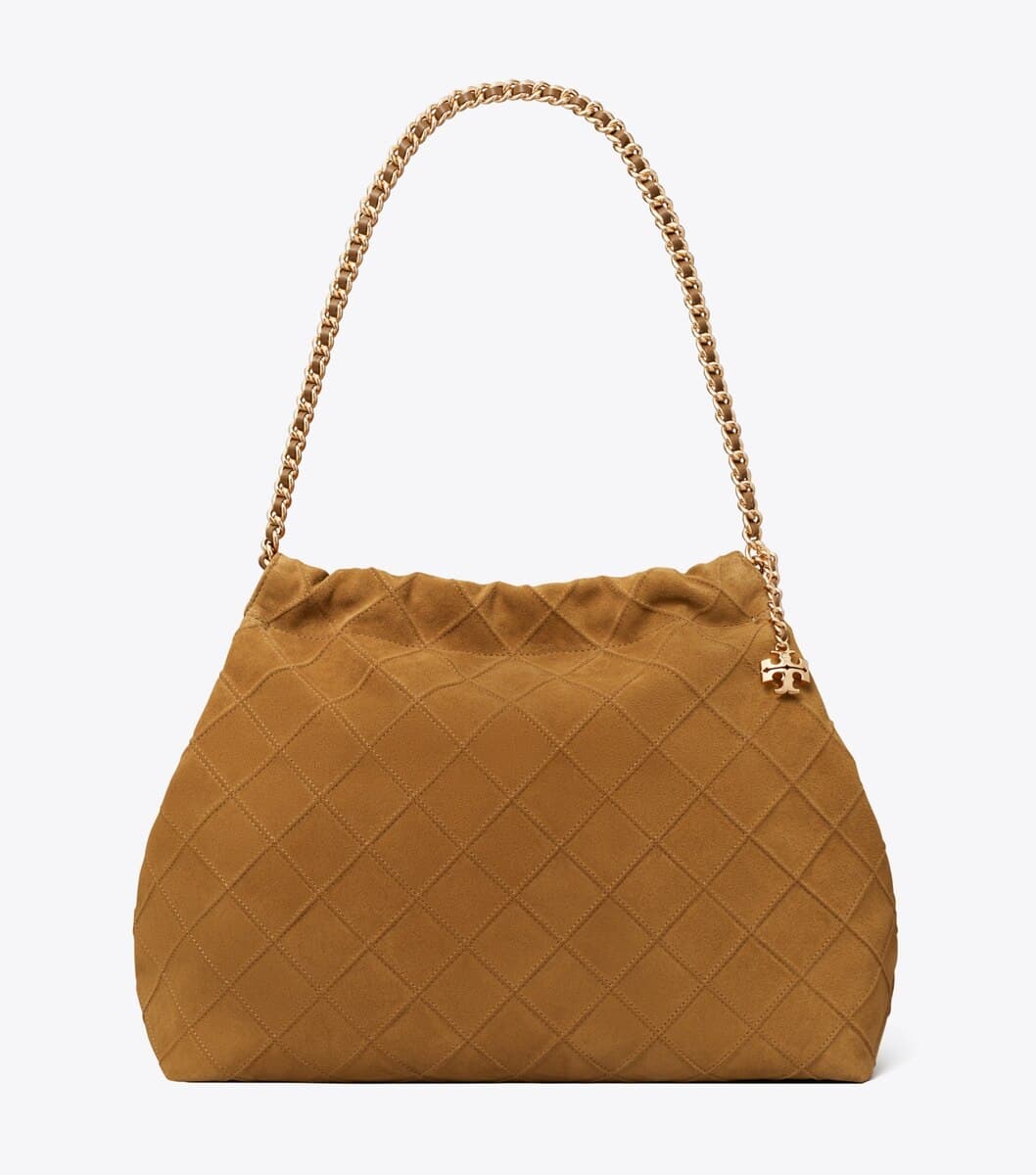 Fleming Soft Suede Hobo Bag angle 3