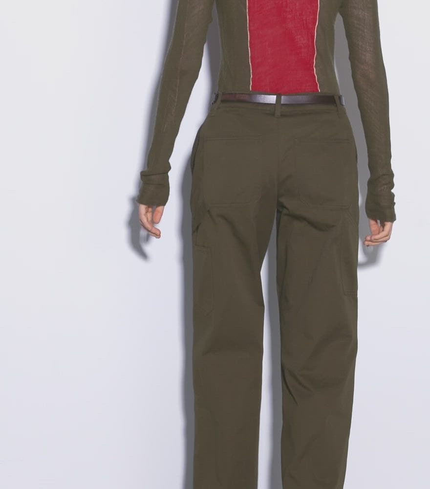 Colorblock Wool Sweater angle 4