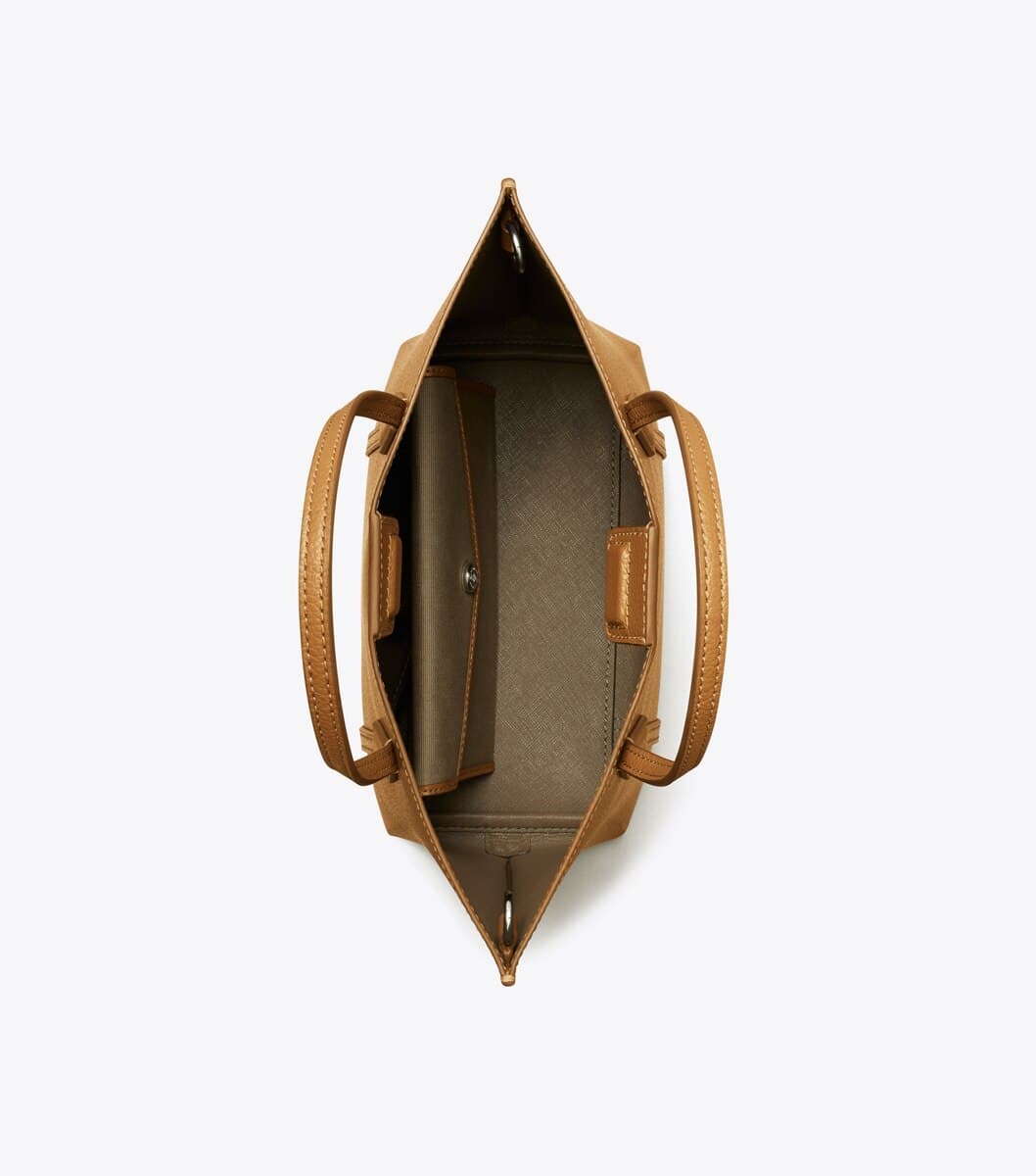 Small Perry Zip Tote angle 6