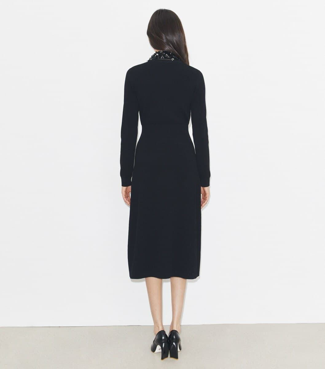 Embellished Collar Dress angle 3