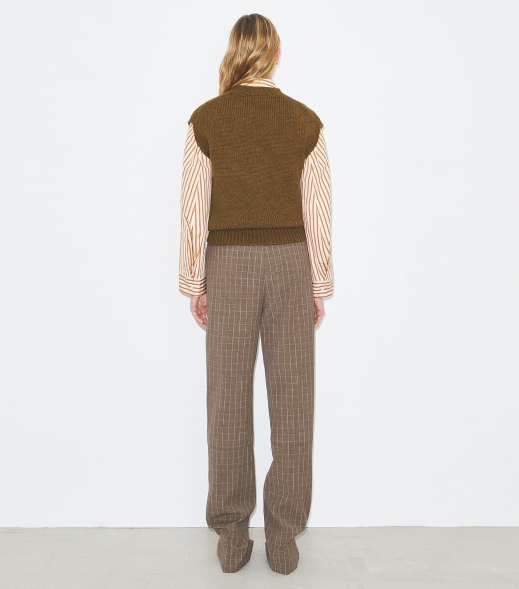 Wool Sweater Vest angle 5