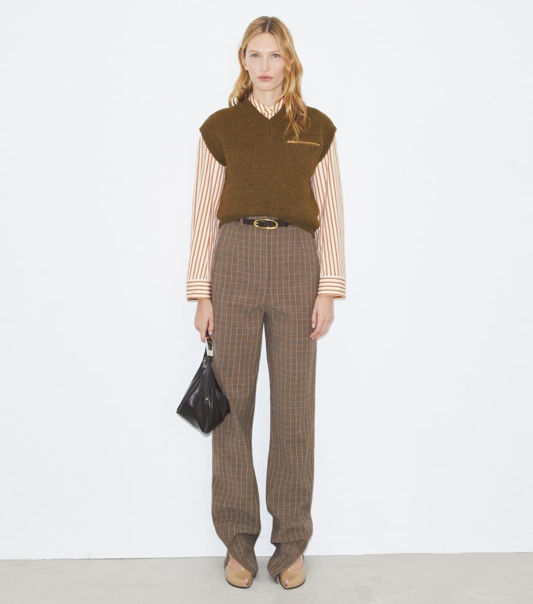 Wool Sweater Vest angle 3
