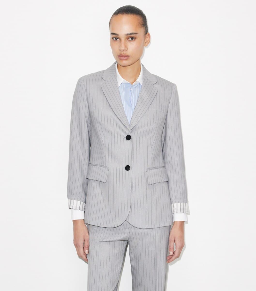 Viscose And Wool Blazer angle 2