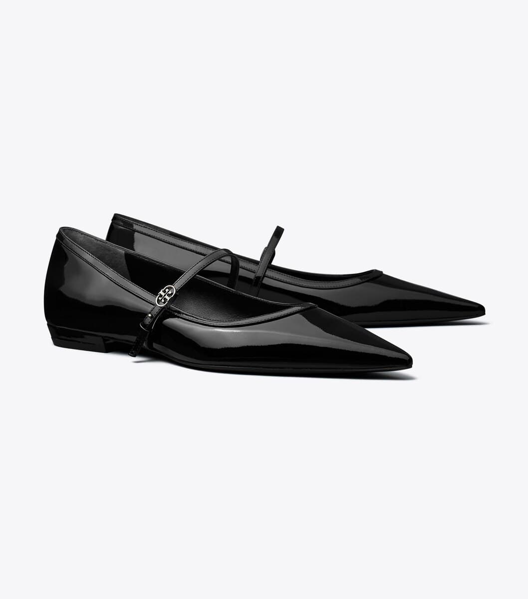 Double T Buckle Mary Jane in PERFECT BLACK / PERFECT BLACK