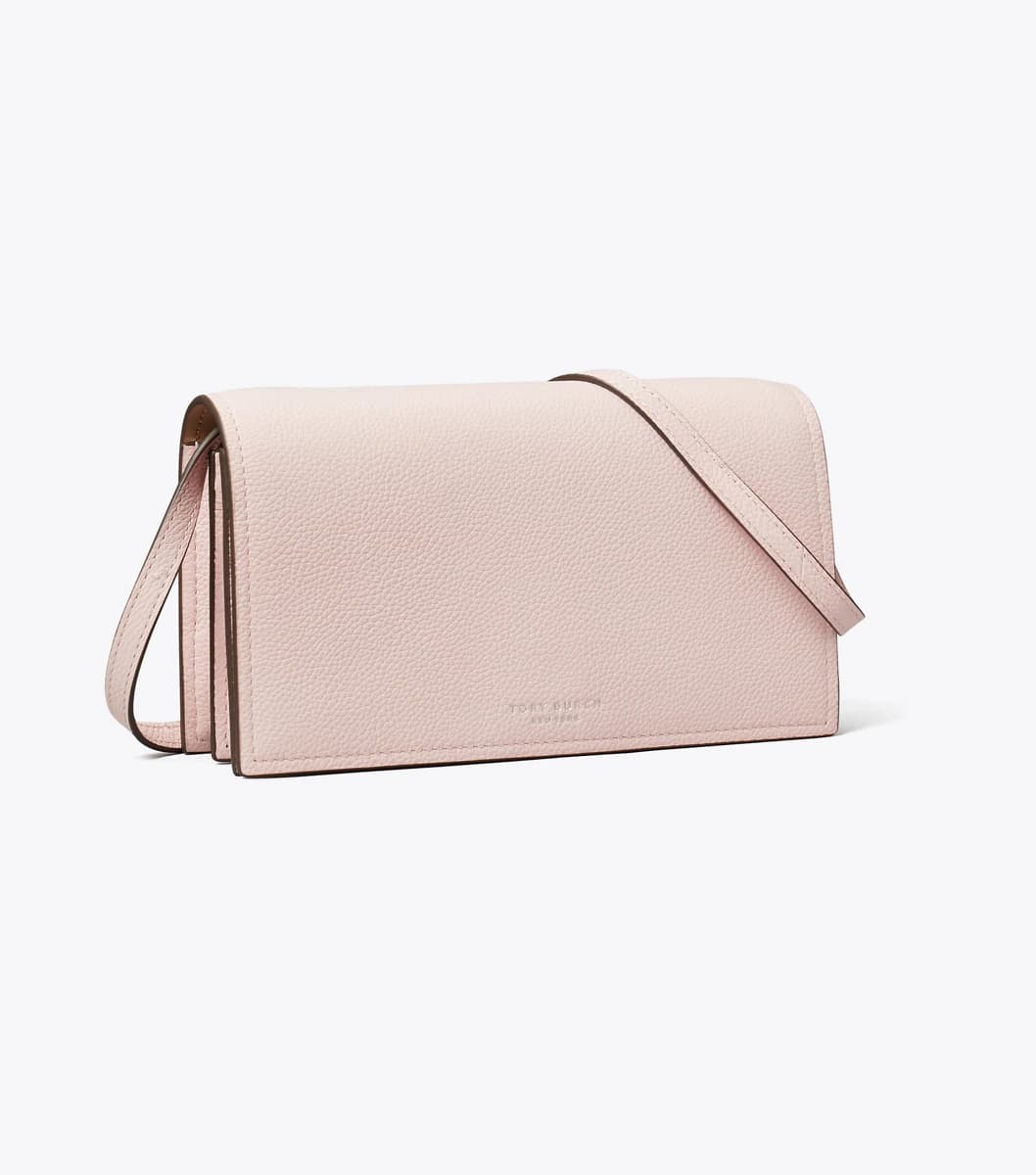 Perry Wallet Crossbody in Rose