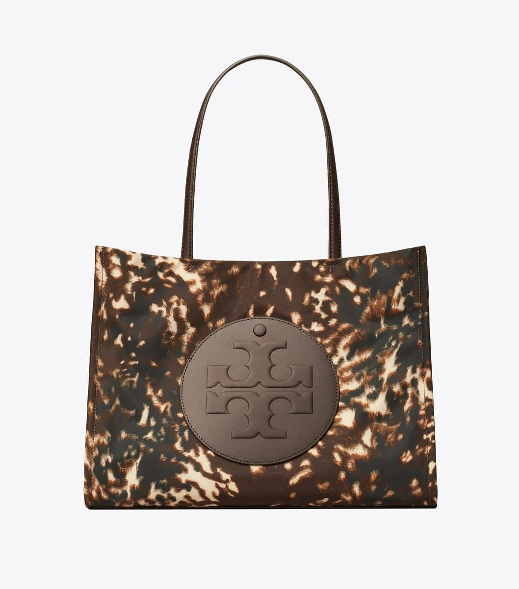 Ella Printed Nylon Small Tote angle 3