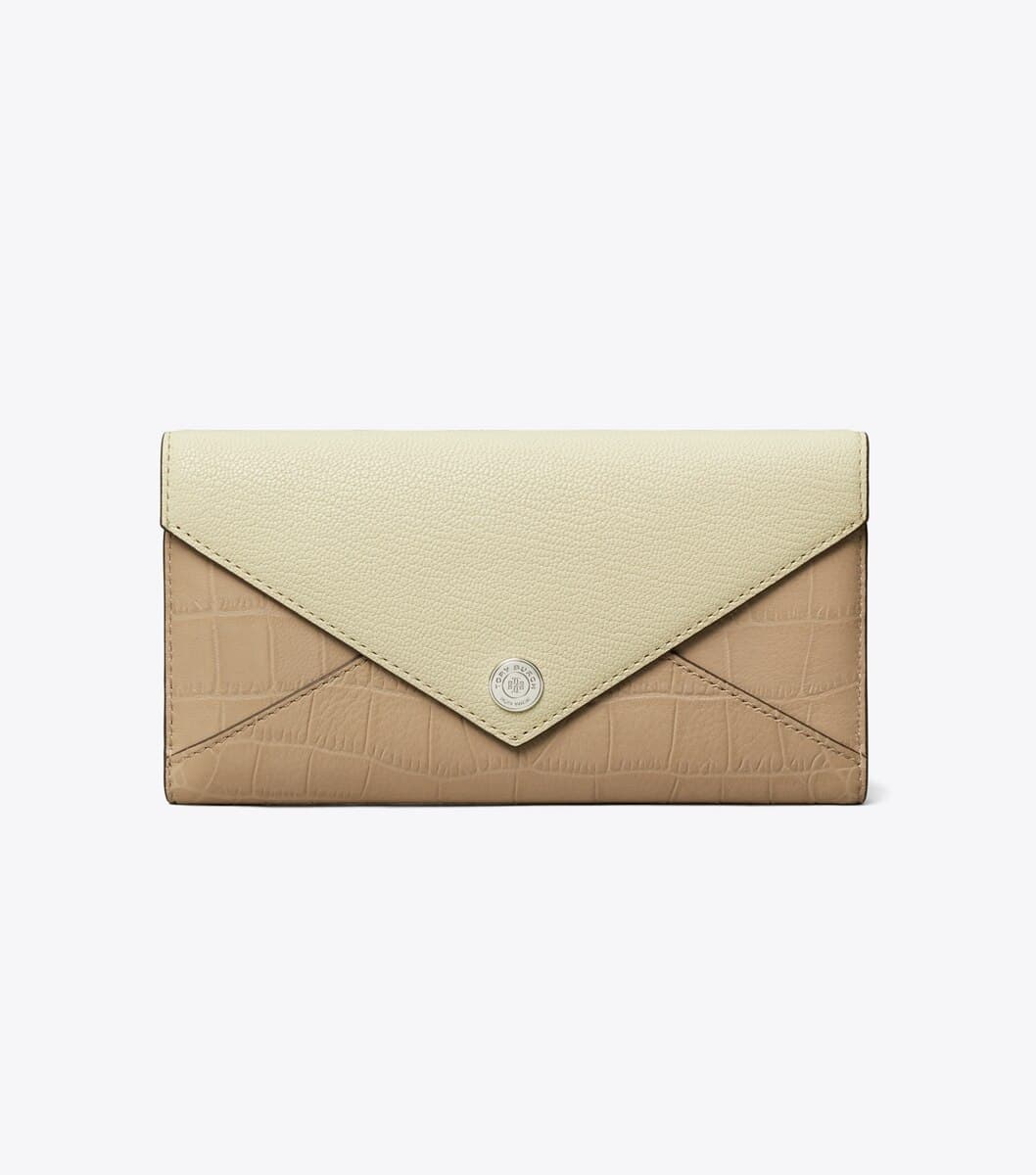 Long Colorblock Envelope Wallet angle 2