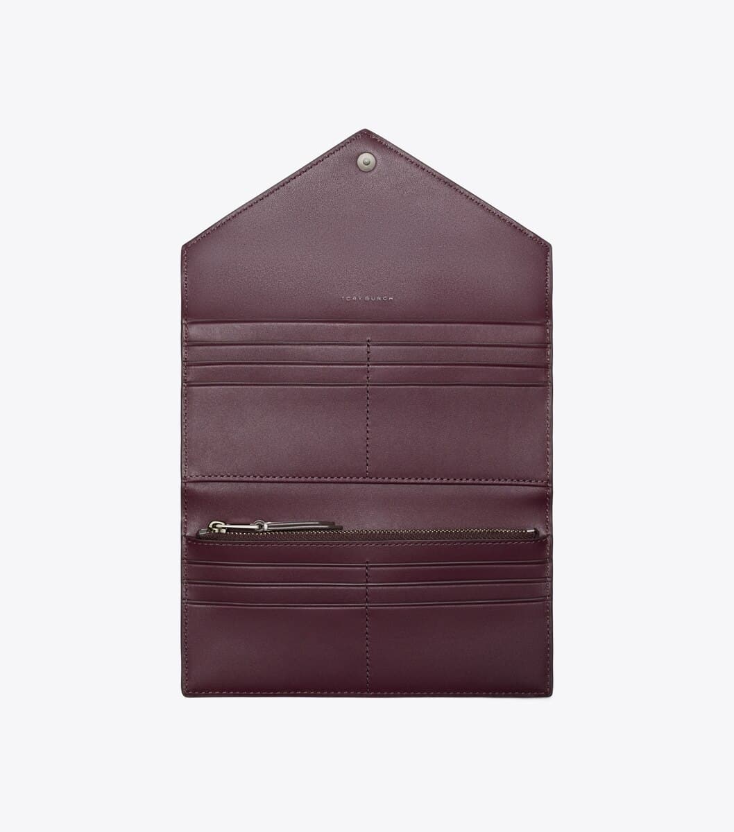 Long Colorblock Envelope Wallet angle 3