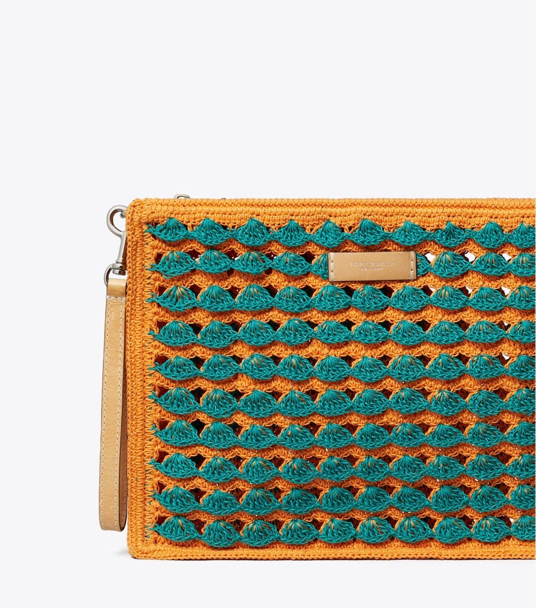 Hand-Crocheted Pouch angle 3