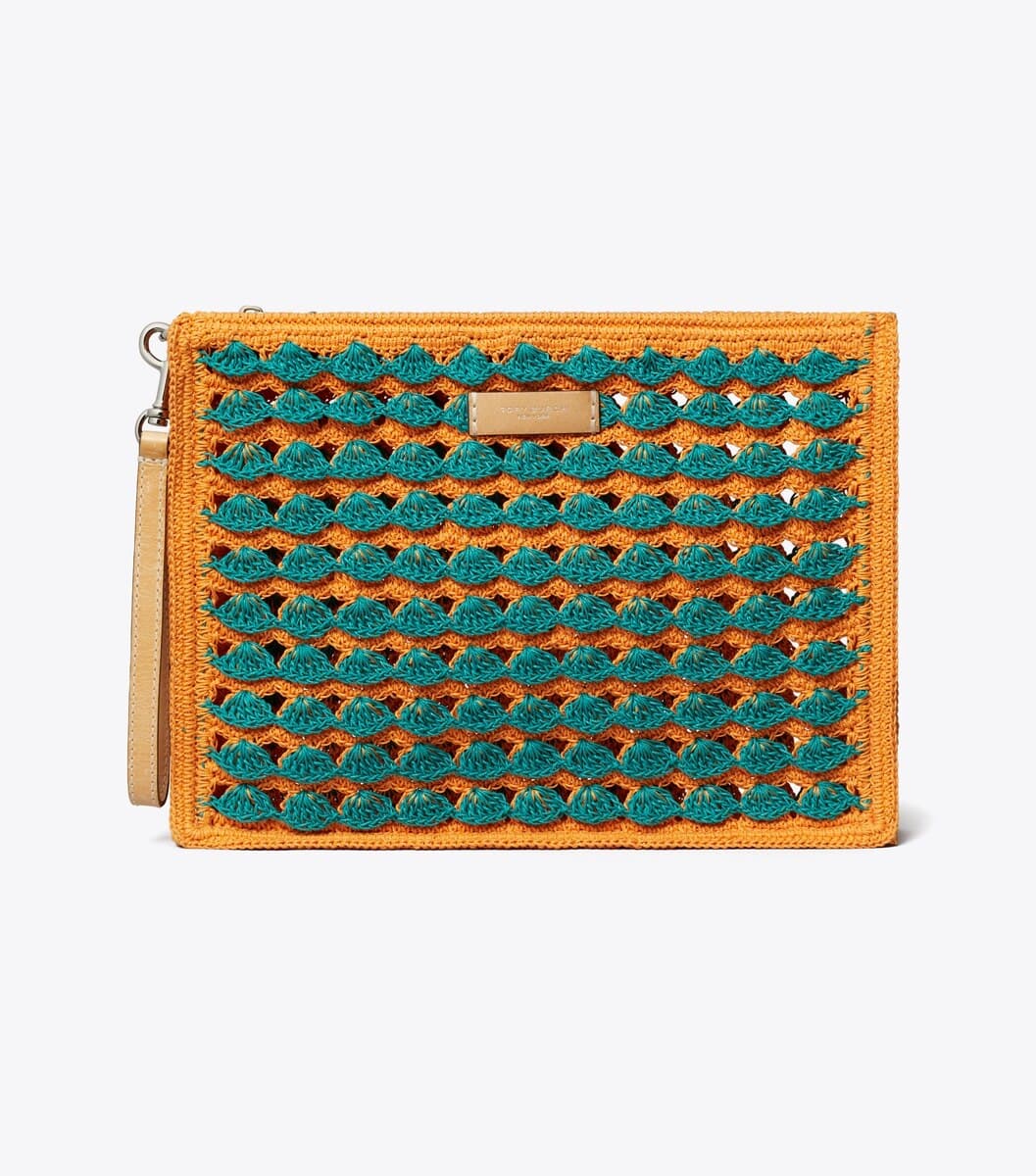 Hand-Crocheted Pouch angle 2