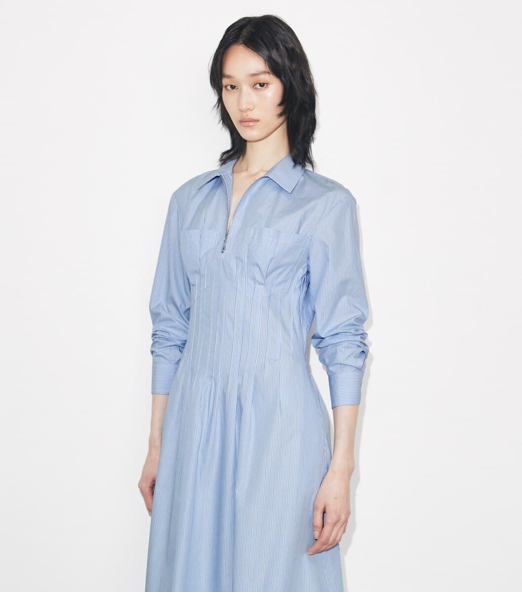 Striped Shirtdress angle 5