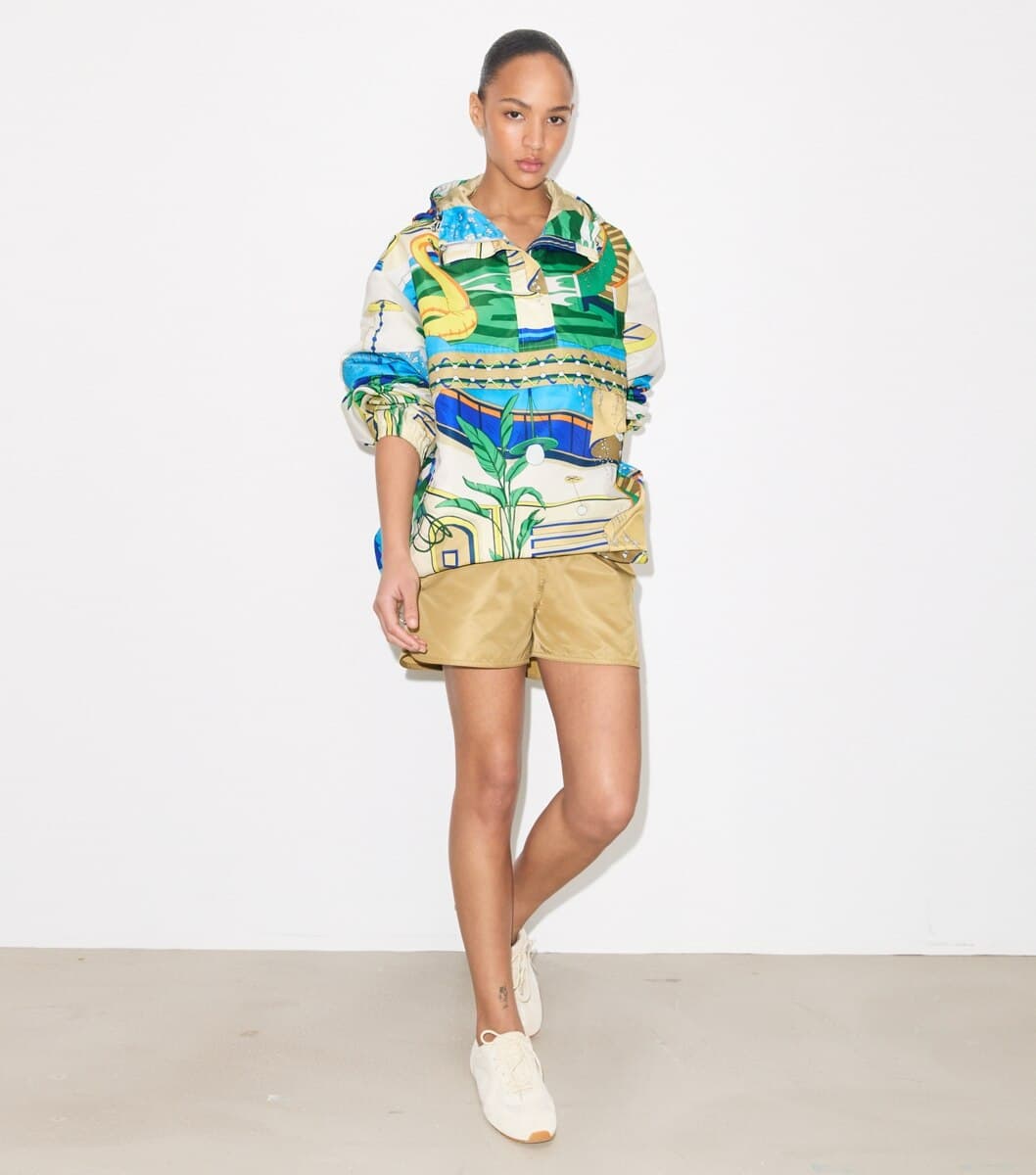 Nylon Half-Zip Anorak angle 3