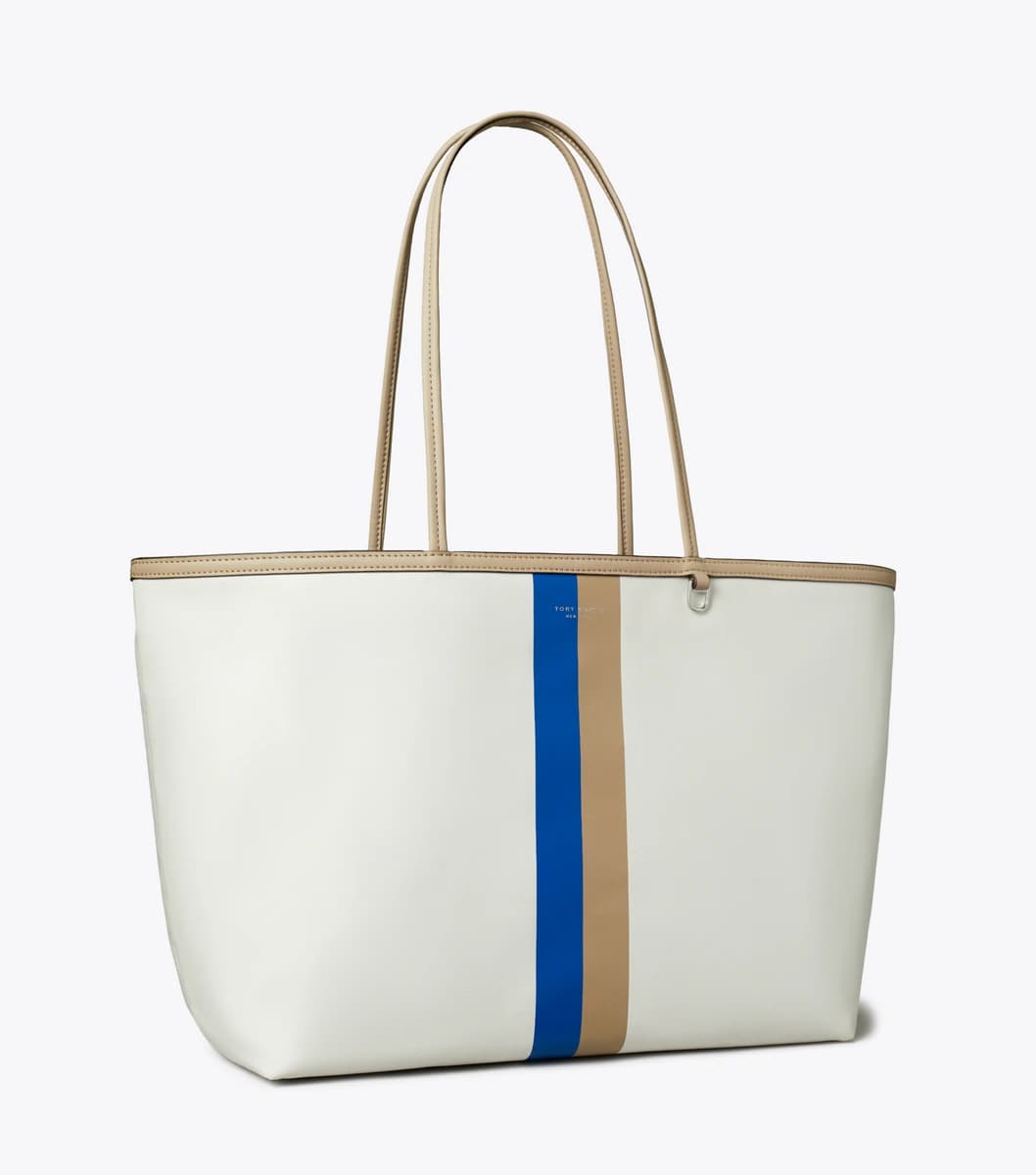 Racer Tote in Bianco