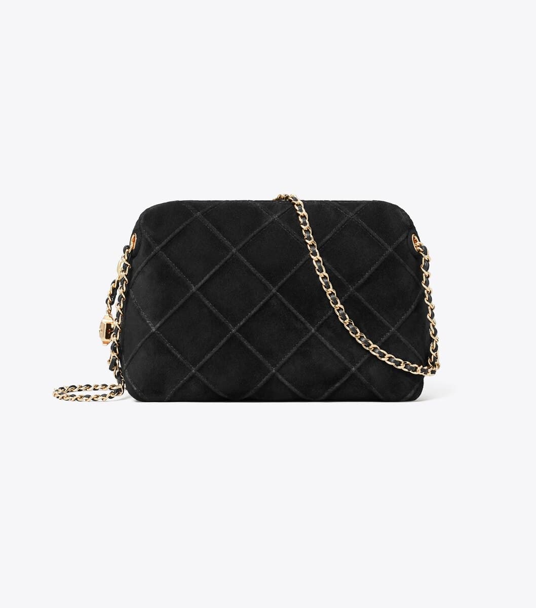 Fleming Soft Suede Crossbody Bag angle 4