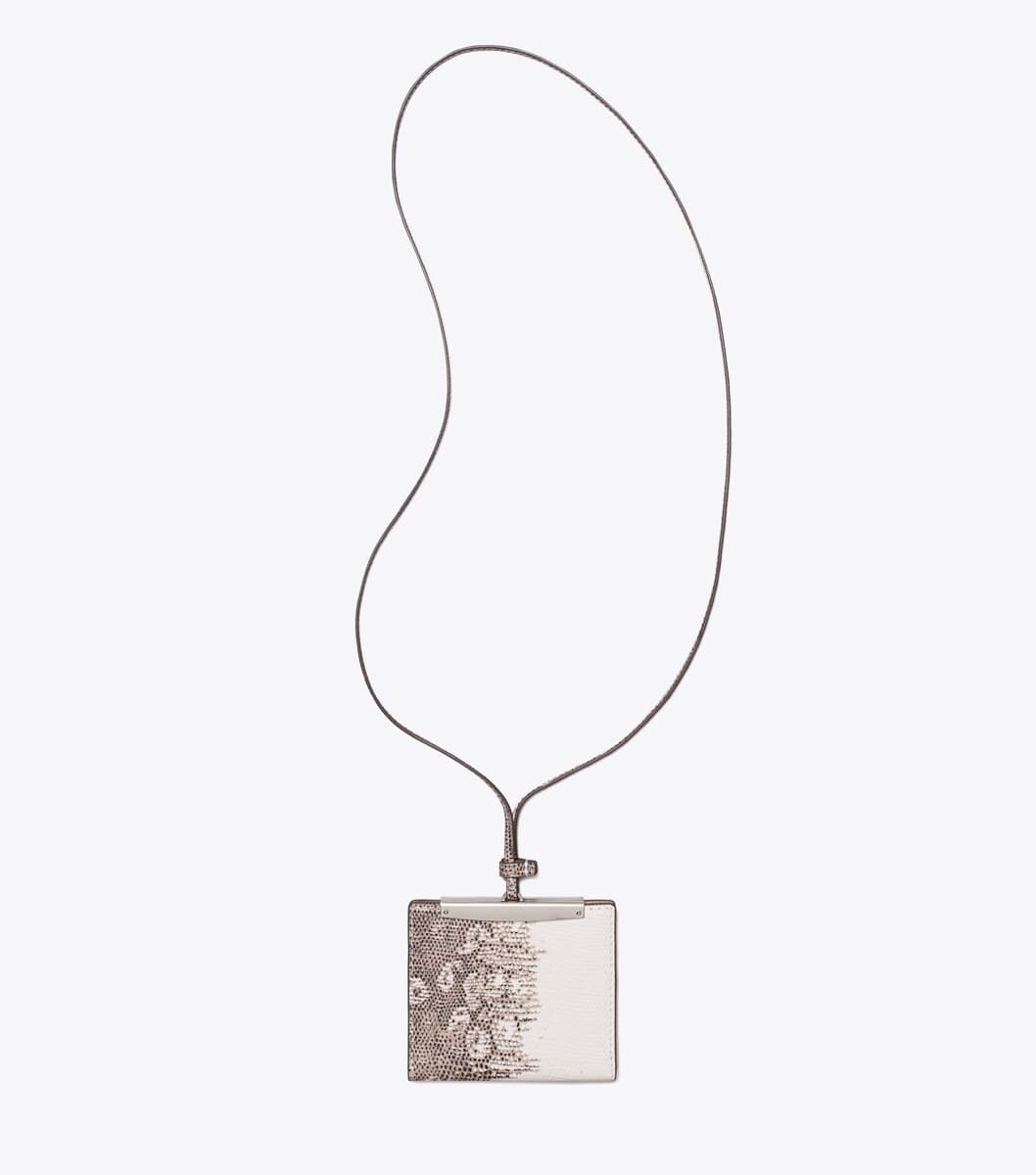 Lizard-Embossed Lanyard angle 3