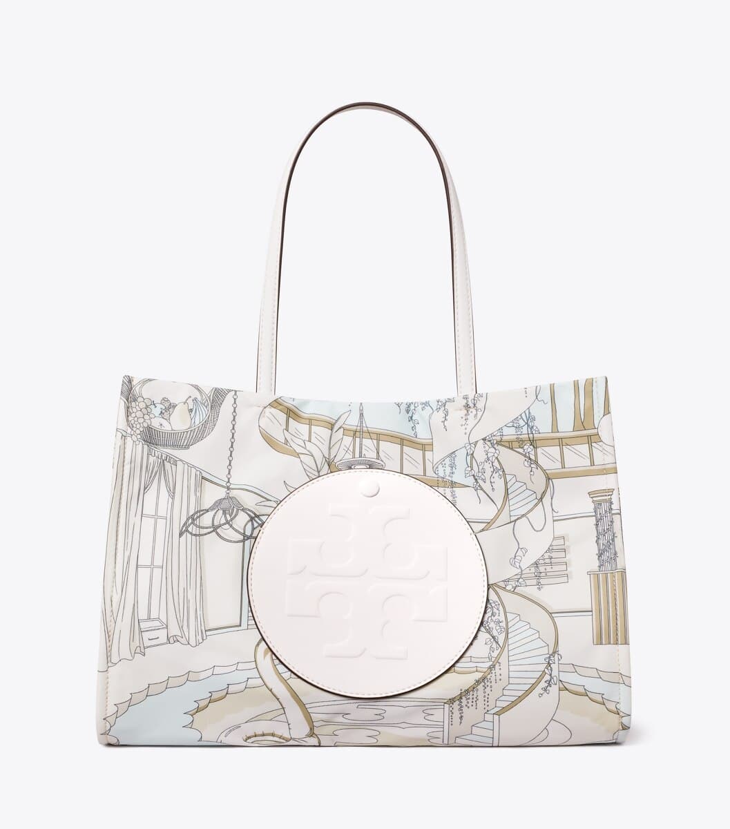 Small Ella Printed Tote angle 3