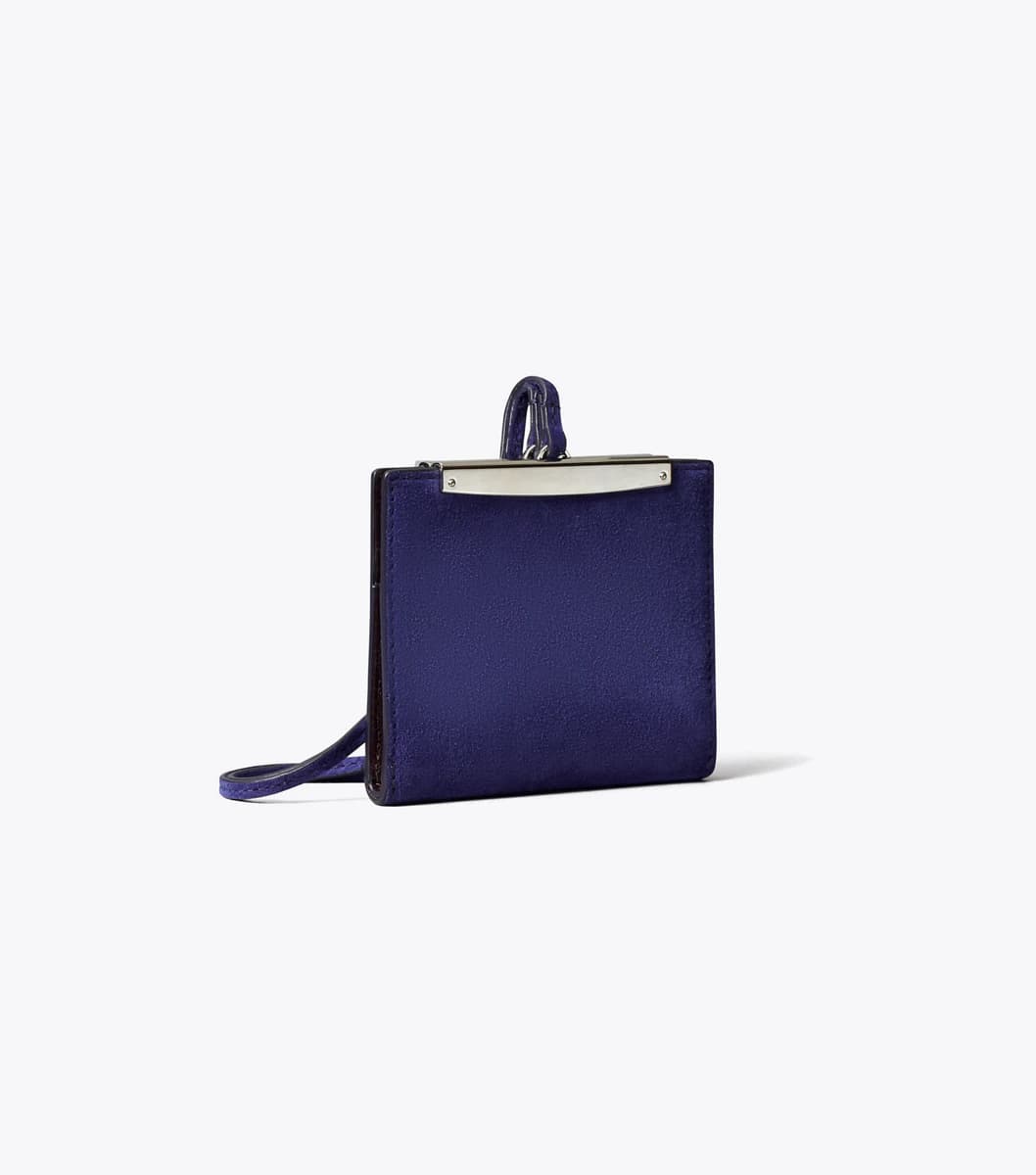 Suede Lanyard in Navy Day
