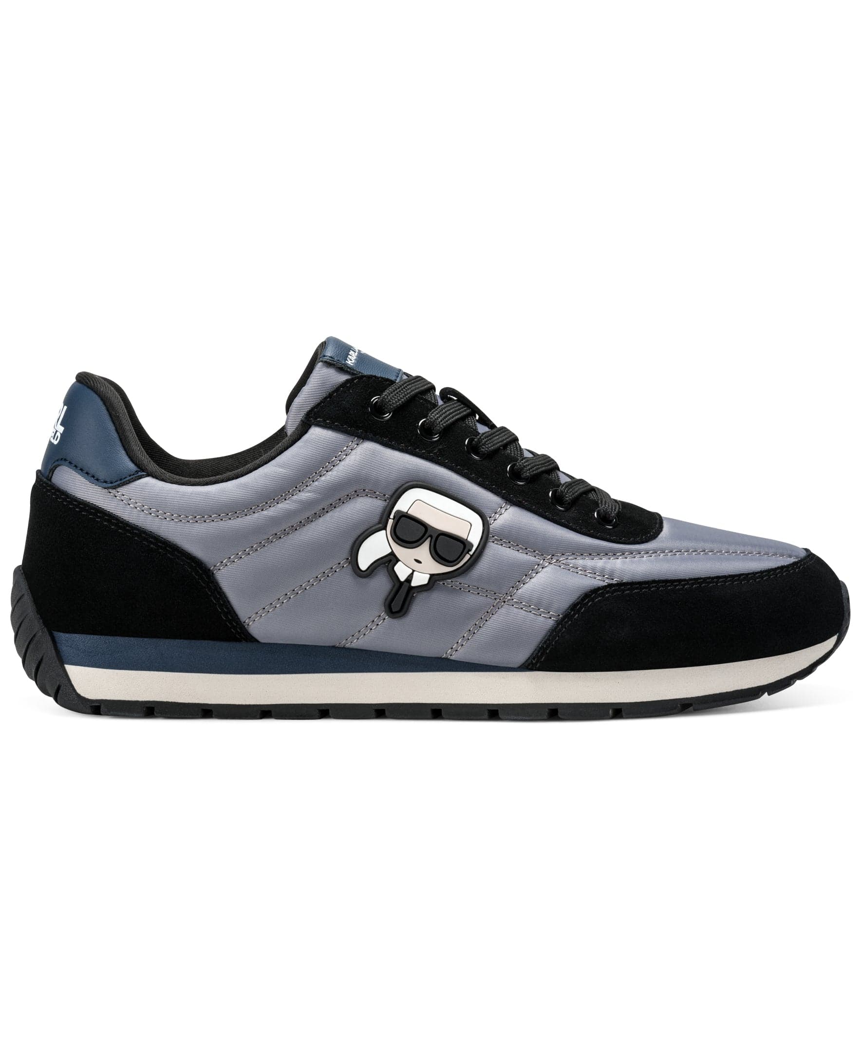 GAULT LACE UP SNEAKER WITH SIDE KARL PATCH